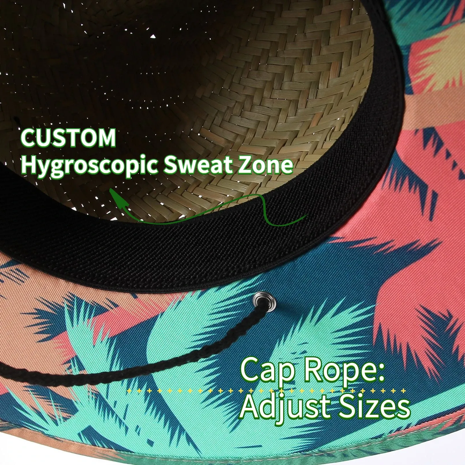 Totally Custom Straw Hat 1