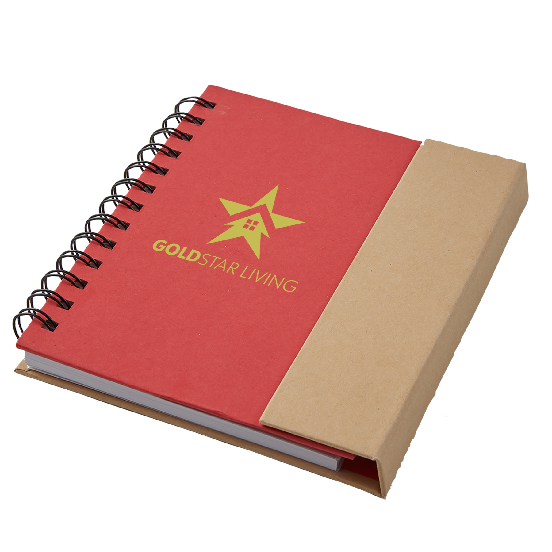 Eco Magnetic Notebook W/ Sticky Notes & Pen 5