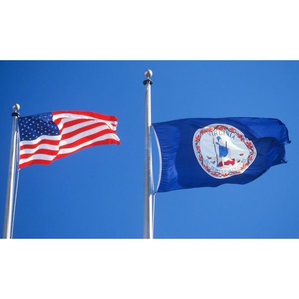 Virginia Official Flag - ePoly 1