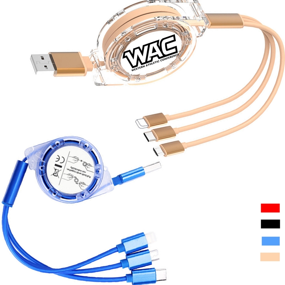 3 in 1 Charging Cables 1