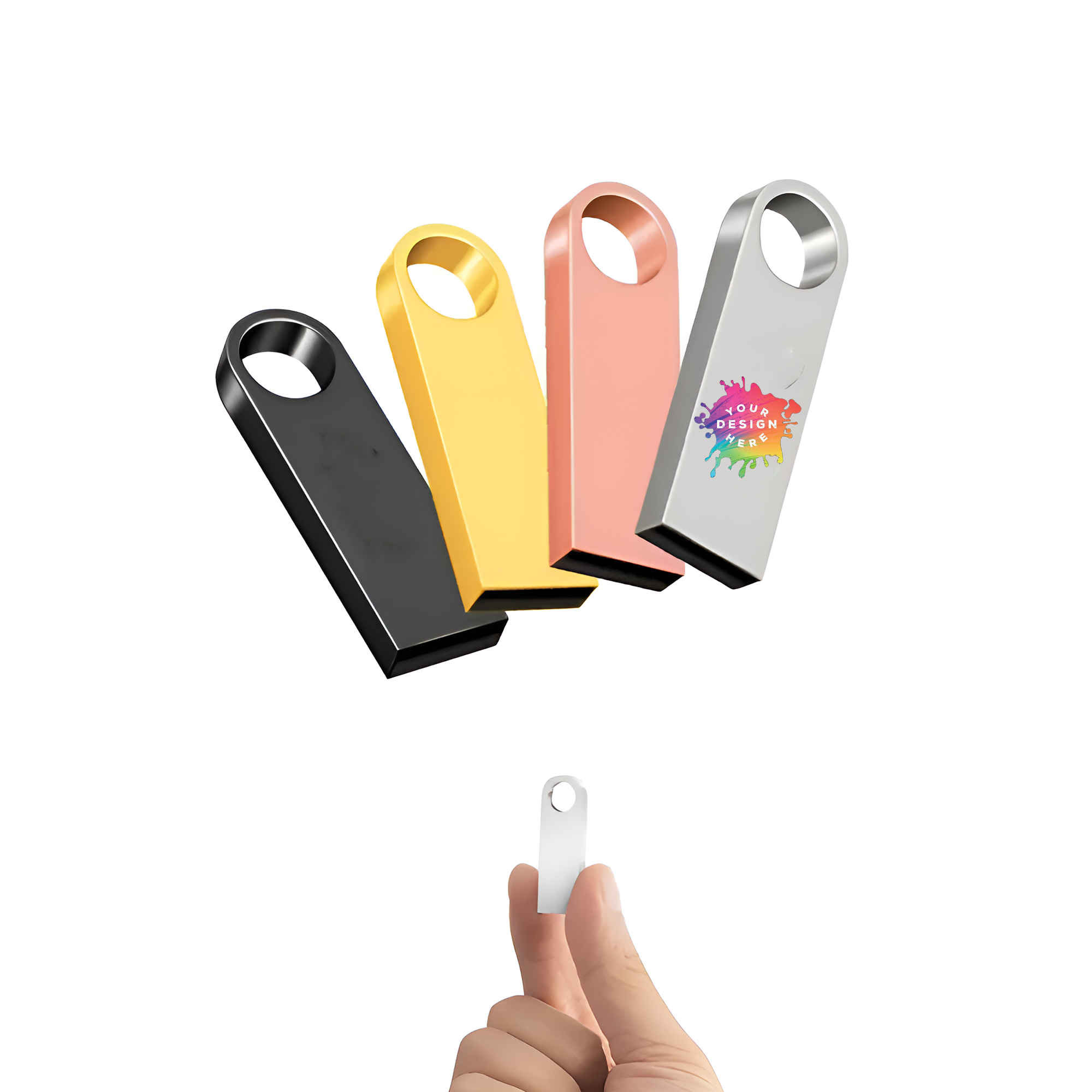 Full Color 16G Metal USB Flash Drive 2