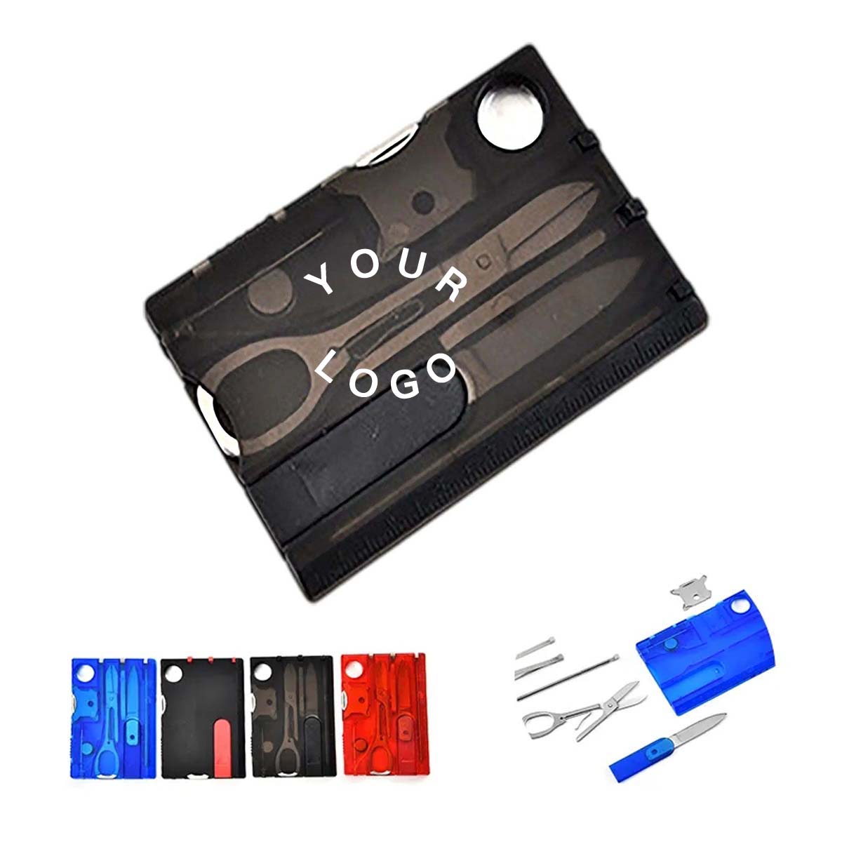 Pocket Sized Survival Card with Pen and Scissors 4