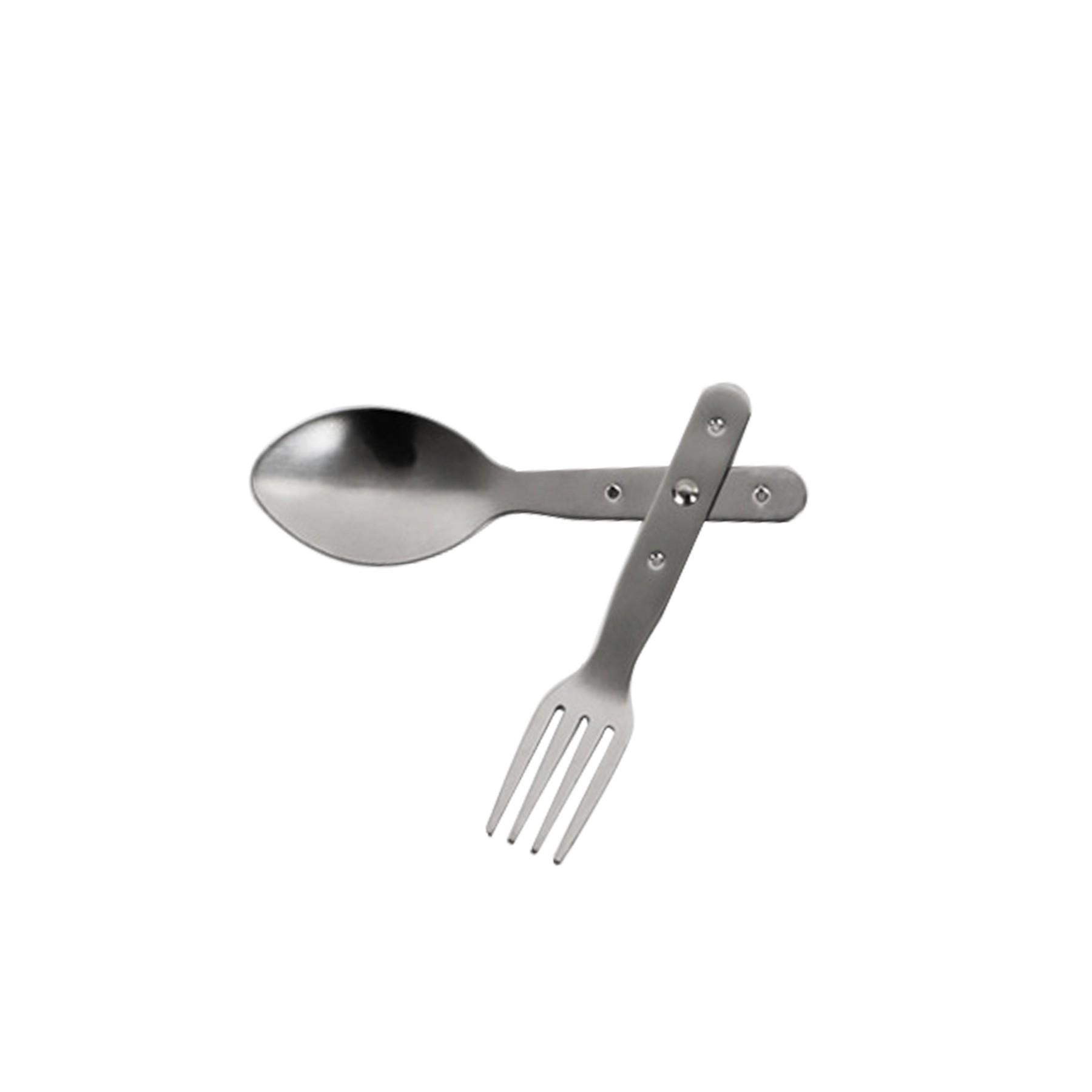 Versatile Stainless Steel Folded Dual Head Spoon And Fork 13
