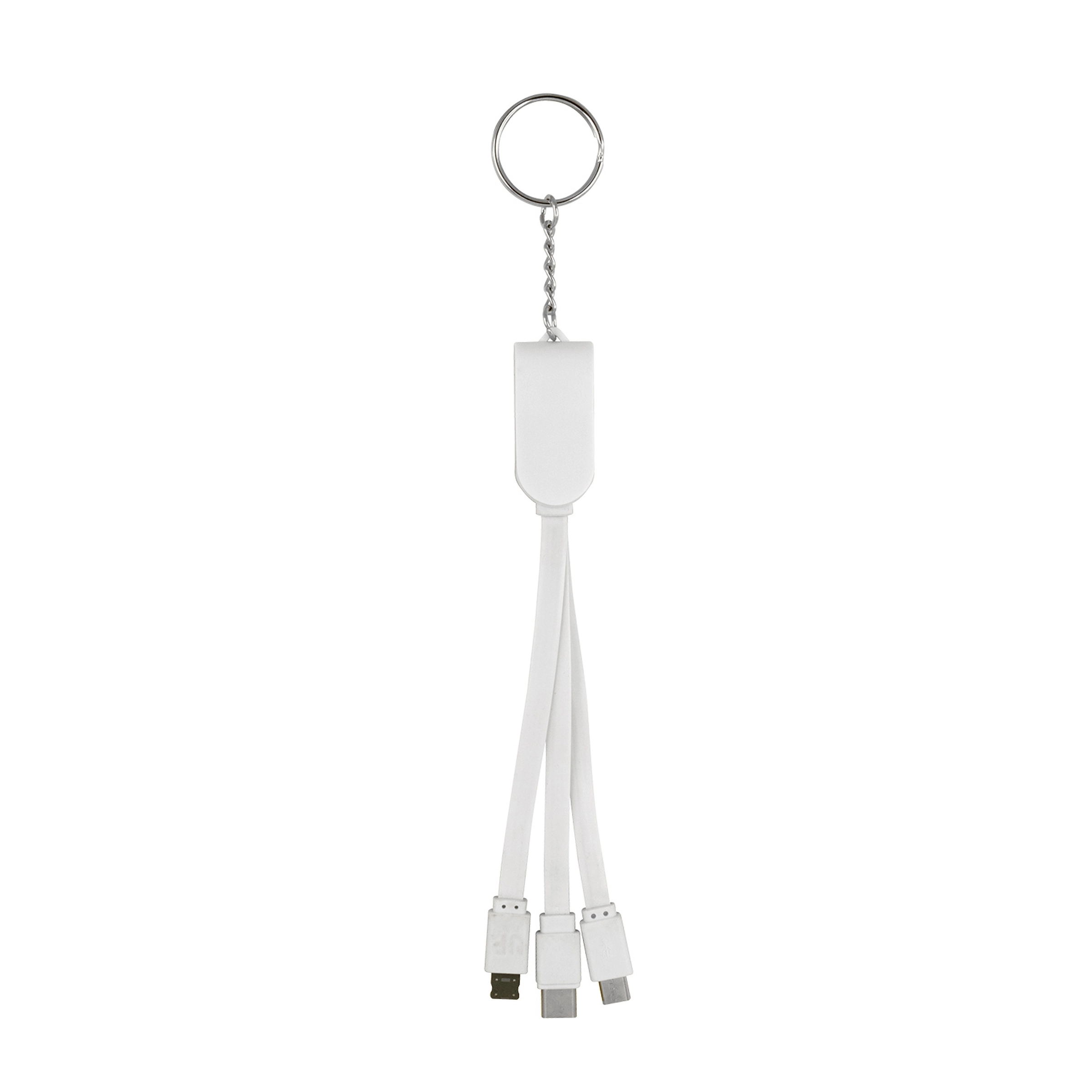 Swivel 3-In-1 Keychain Cable With Type C USB 6