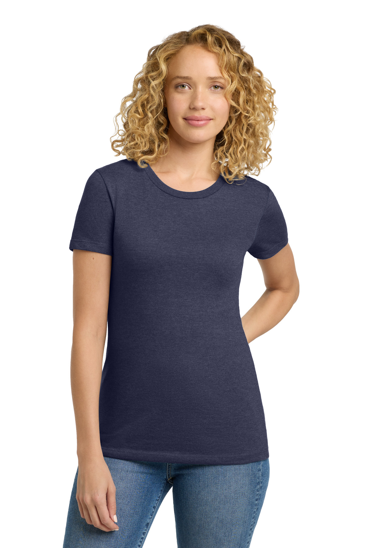 Next Level Apparel Women's CVC Tee. NL6610 107