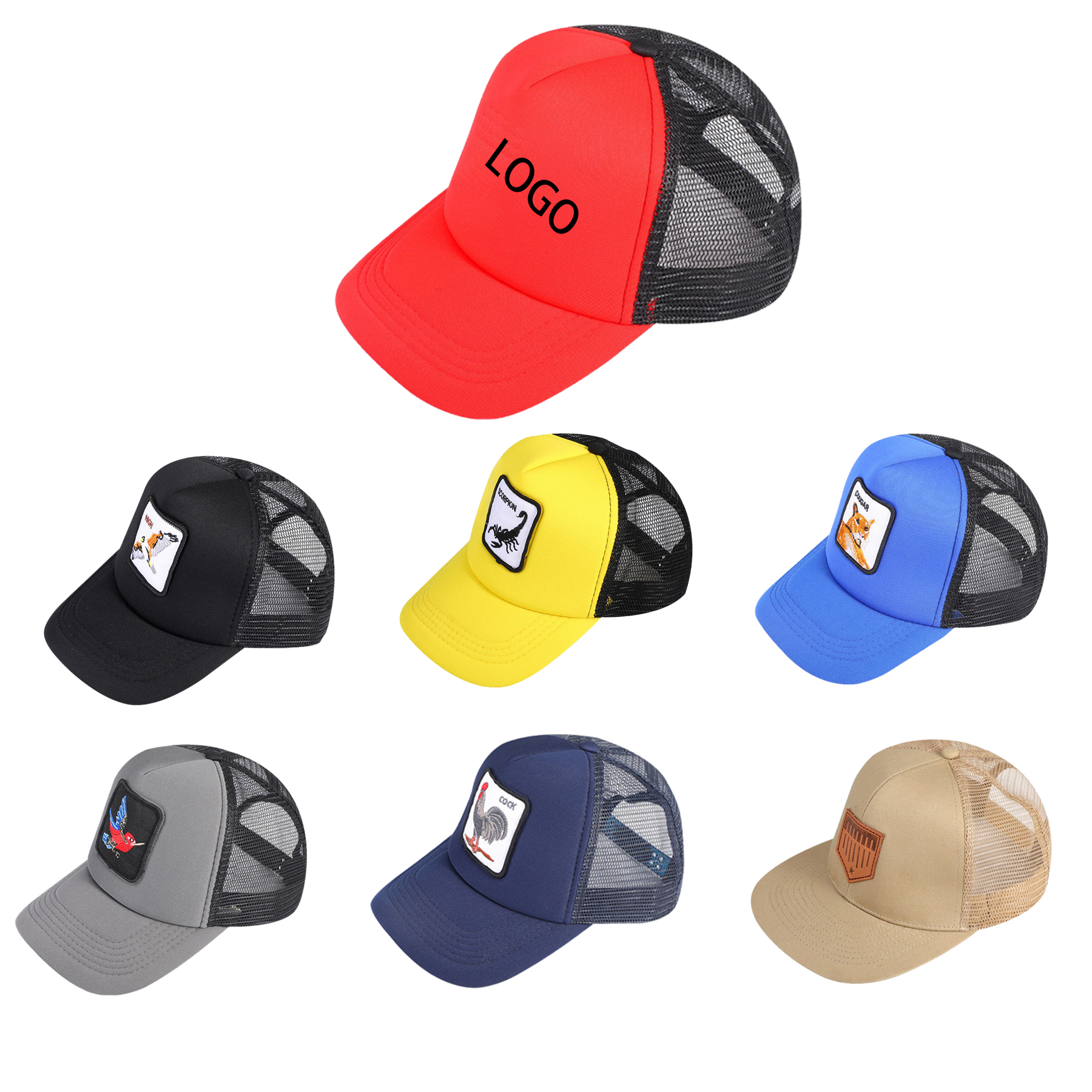 Baseball mesh panel Cap 1