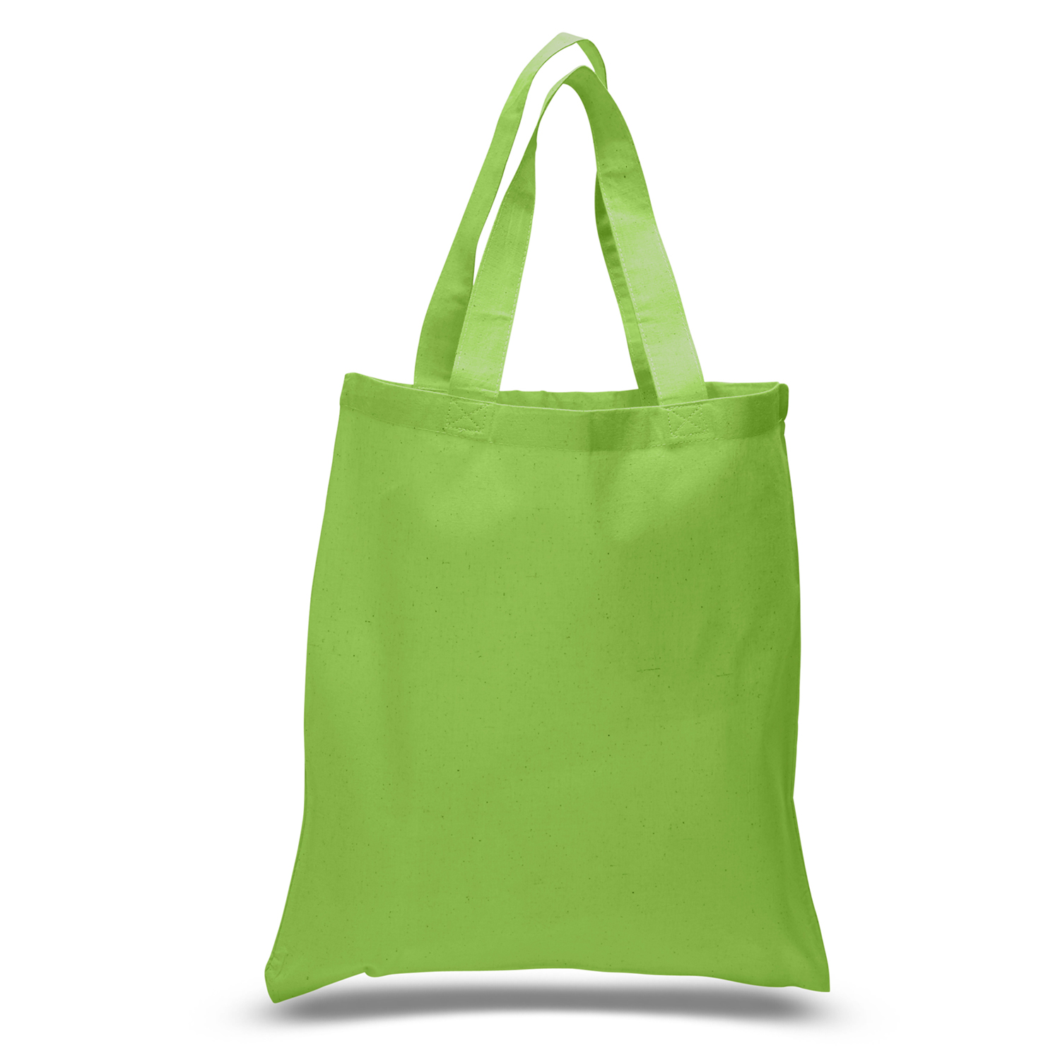 Canvas Slim Tote w/ Webbing Handles 8