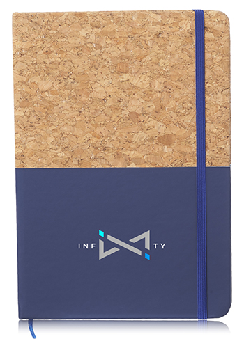Greensburg Hard Cover Cork Bound Notebook 4