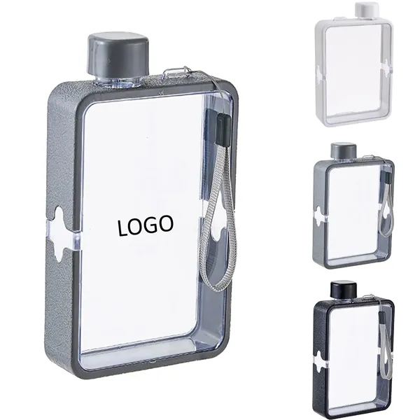 A6 Transparent Notebook Water Bottle