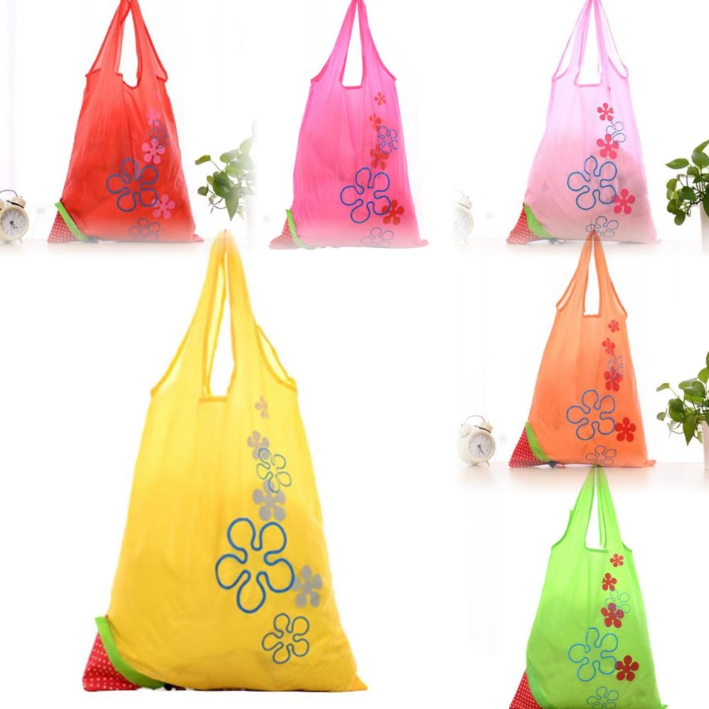 Strawberry-Shaped Foldable Shopping Bag 2
