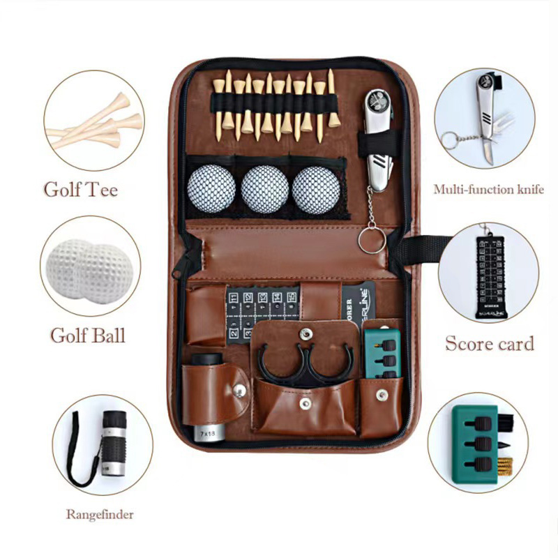 Golf tool leather bag 2