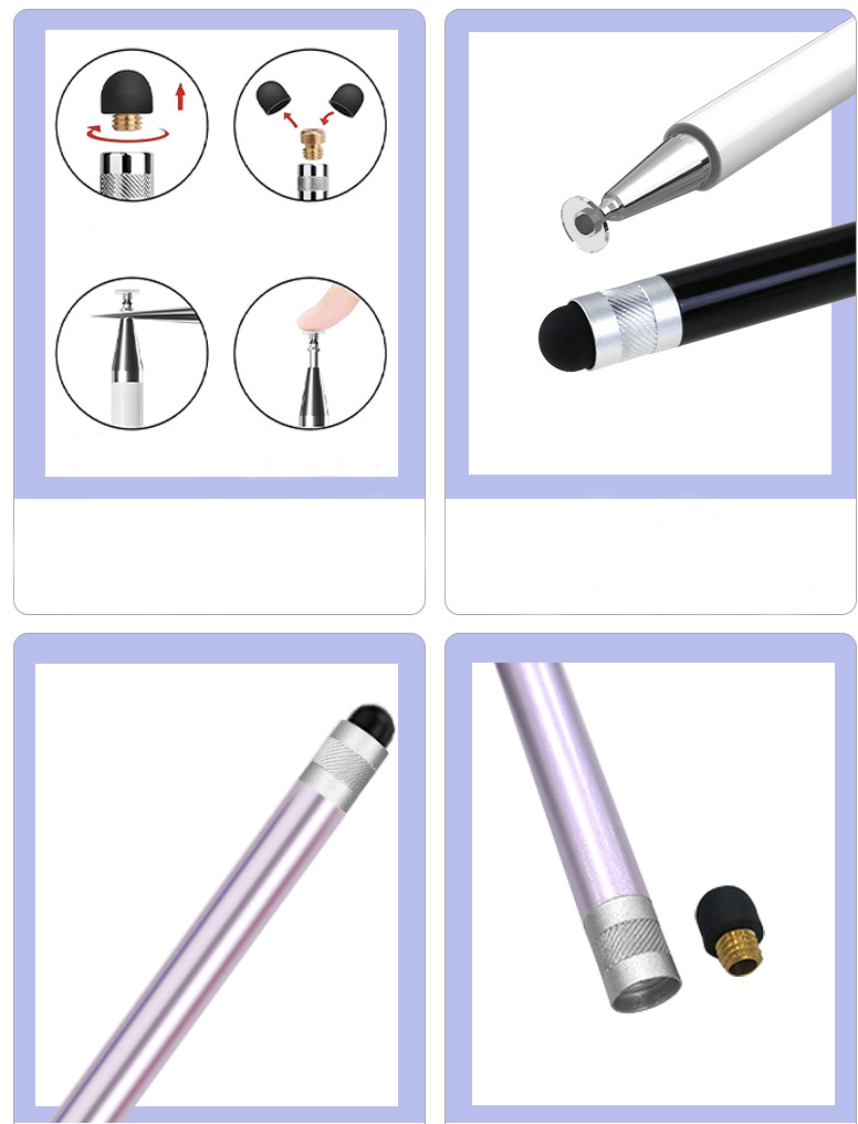 2 in 1 Stylus Pen for Touch Screen 10
