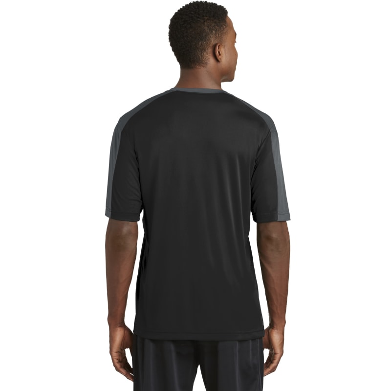 Sport-Tek PosiCharge Competitor Sleeve-Blocked Tee. 19