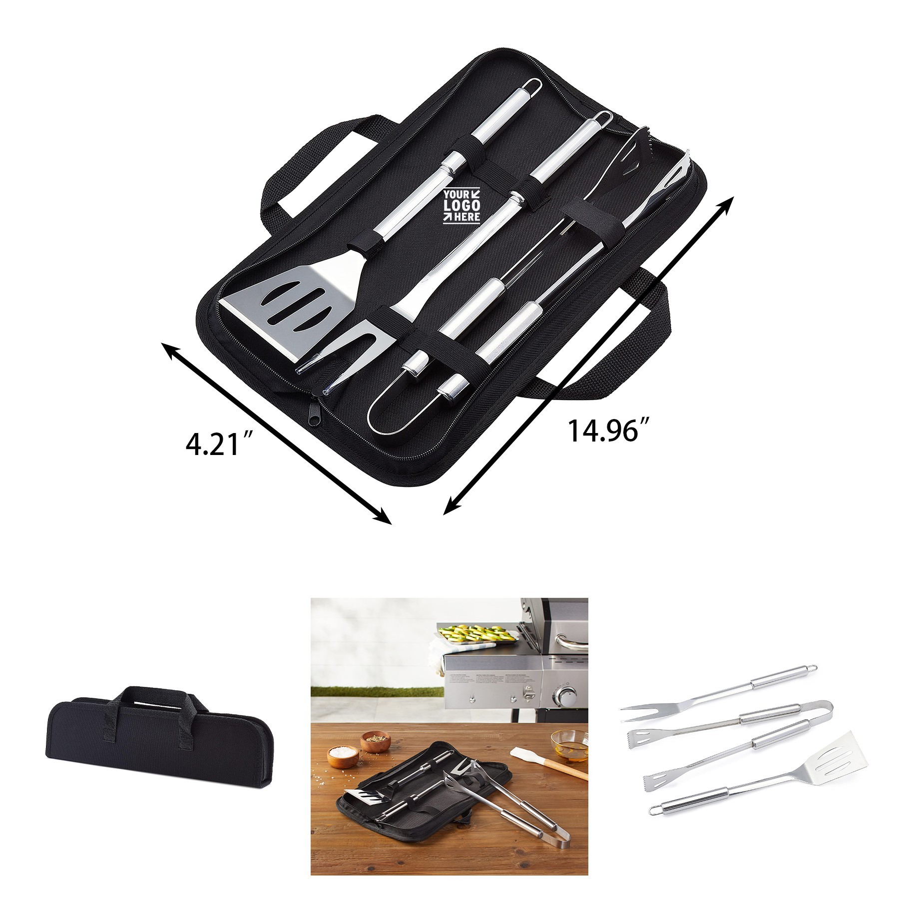 20Pcs Grilling Accessories BBQ Tools Set 1