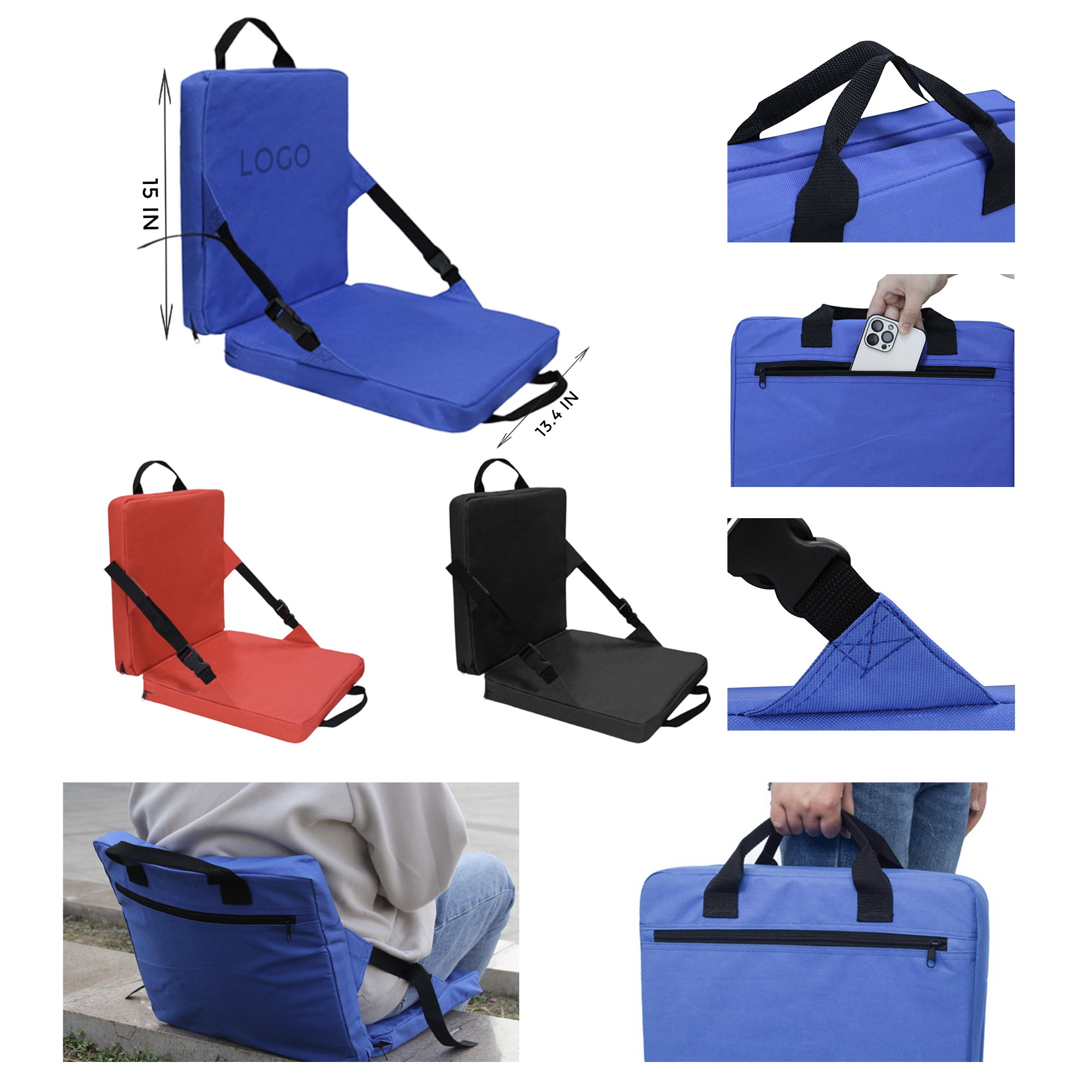MOQ 10 PCS Convenient Outdoor Collapsible Chair 2