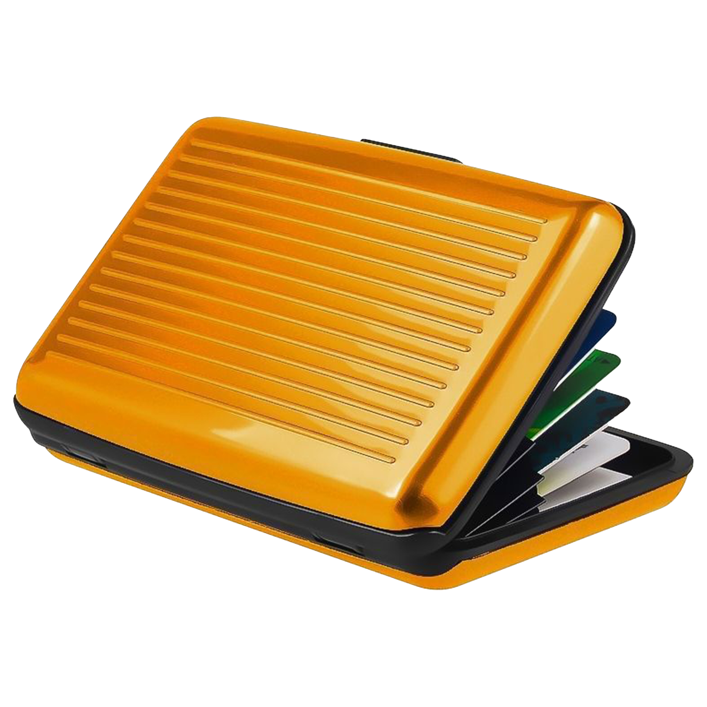 Aluminum Rfid Shielded Color Wallet Credit Card Holder 12