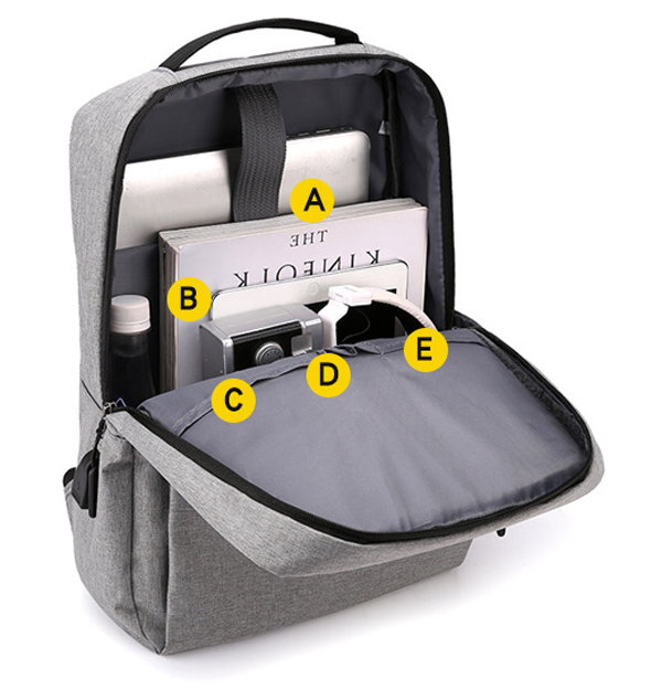 Laptop Backpacks with USB External Charging Port 4