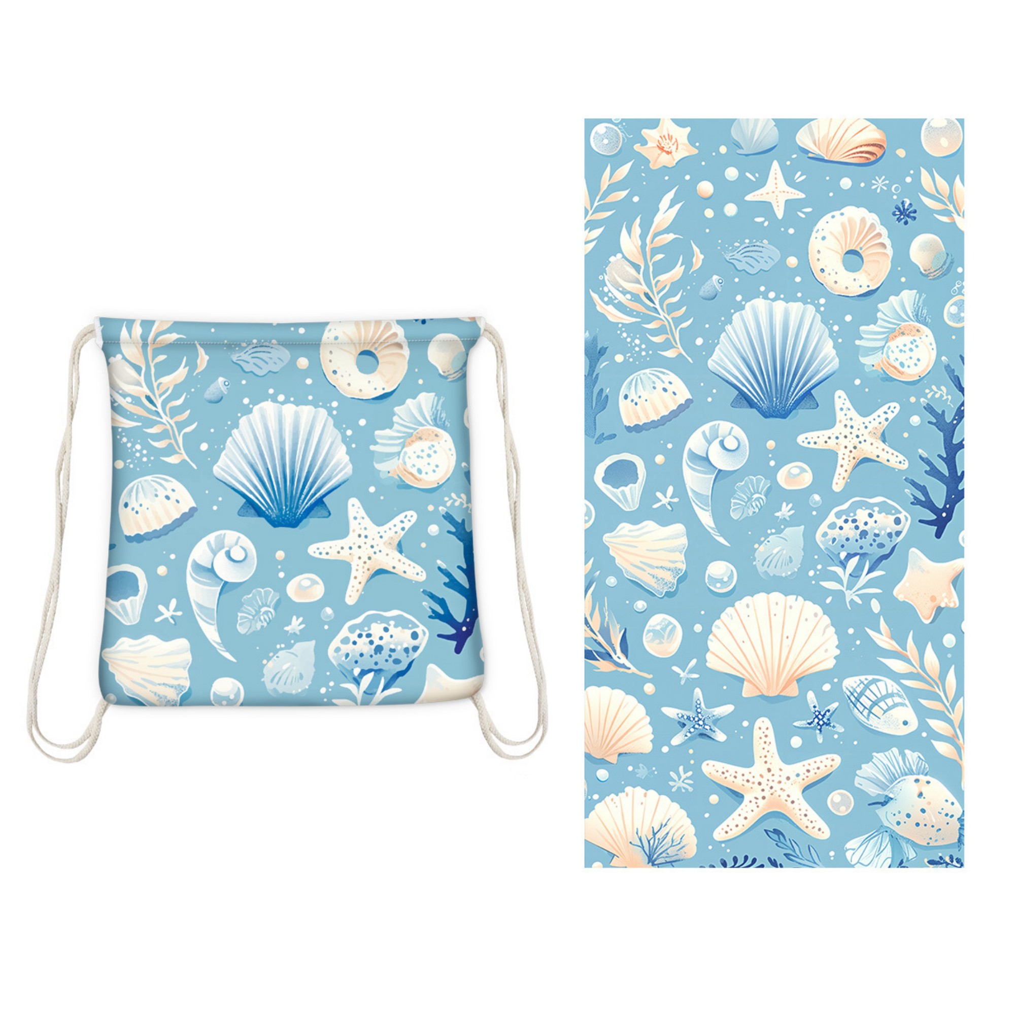2-in-1 Foldable Beach Towel 2