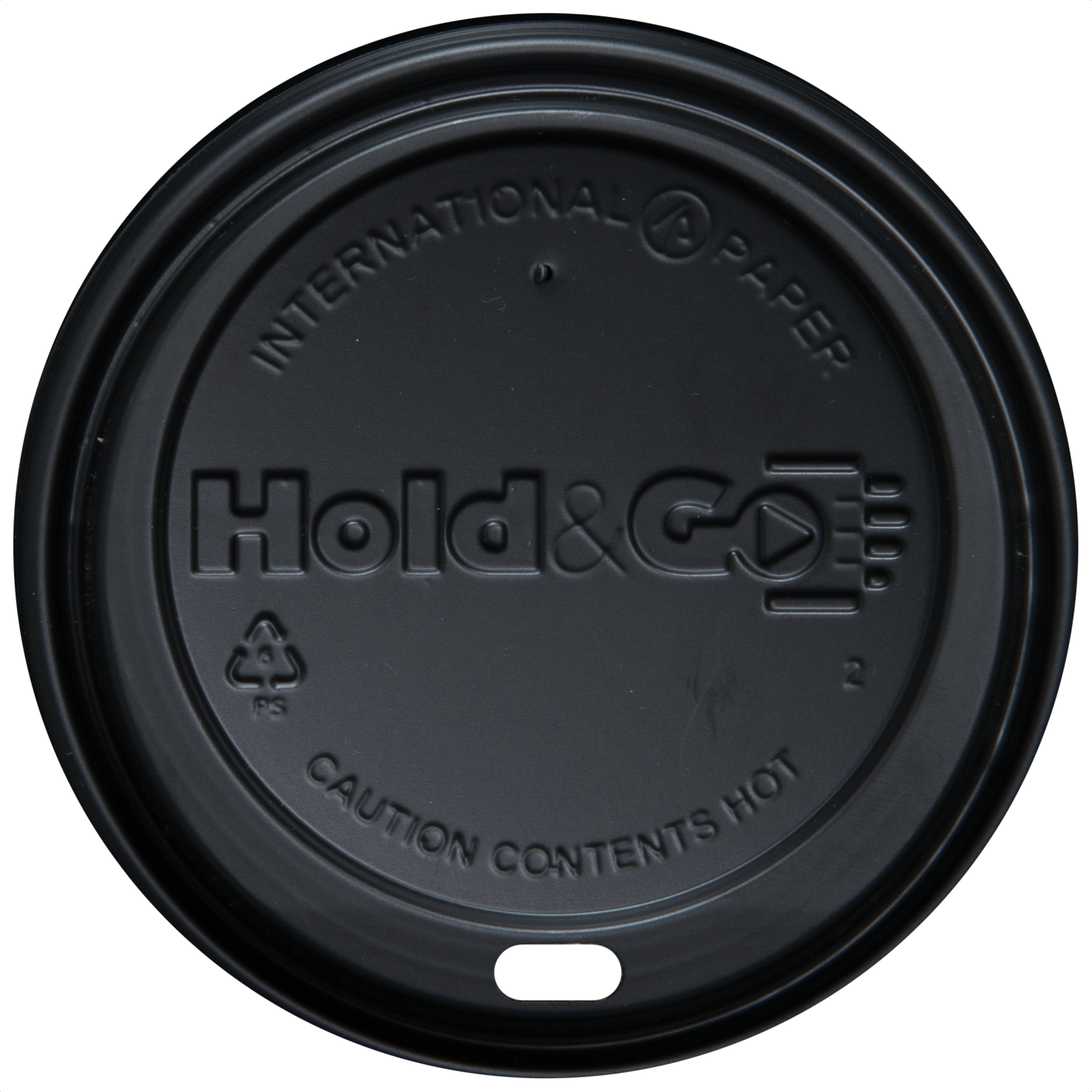 12/16/20 oz Paper Cup Insulated Domed Lid Black 2