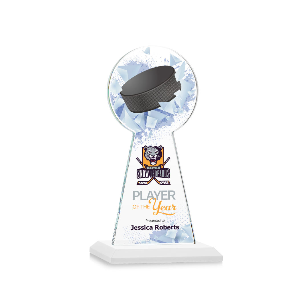 Edenwood Hockey VividPrint™ Award - White 3