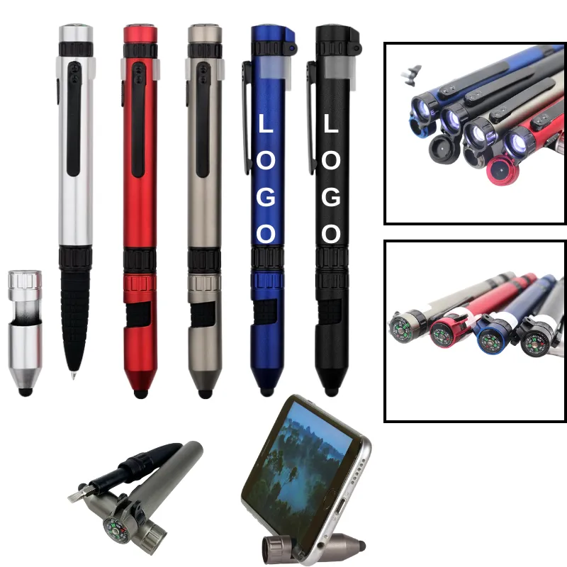 Multifunctional Outdoor Compass Pen 11