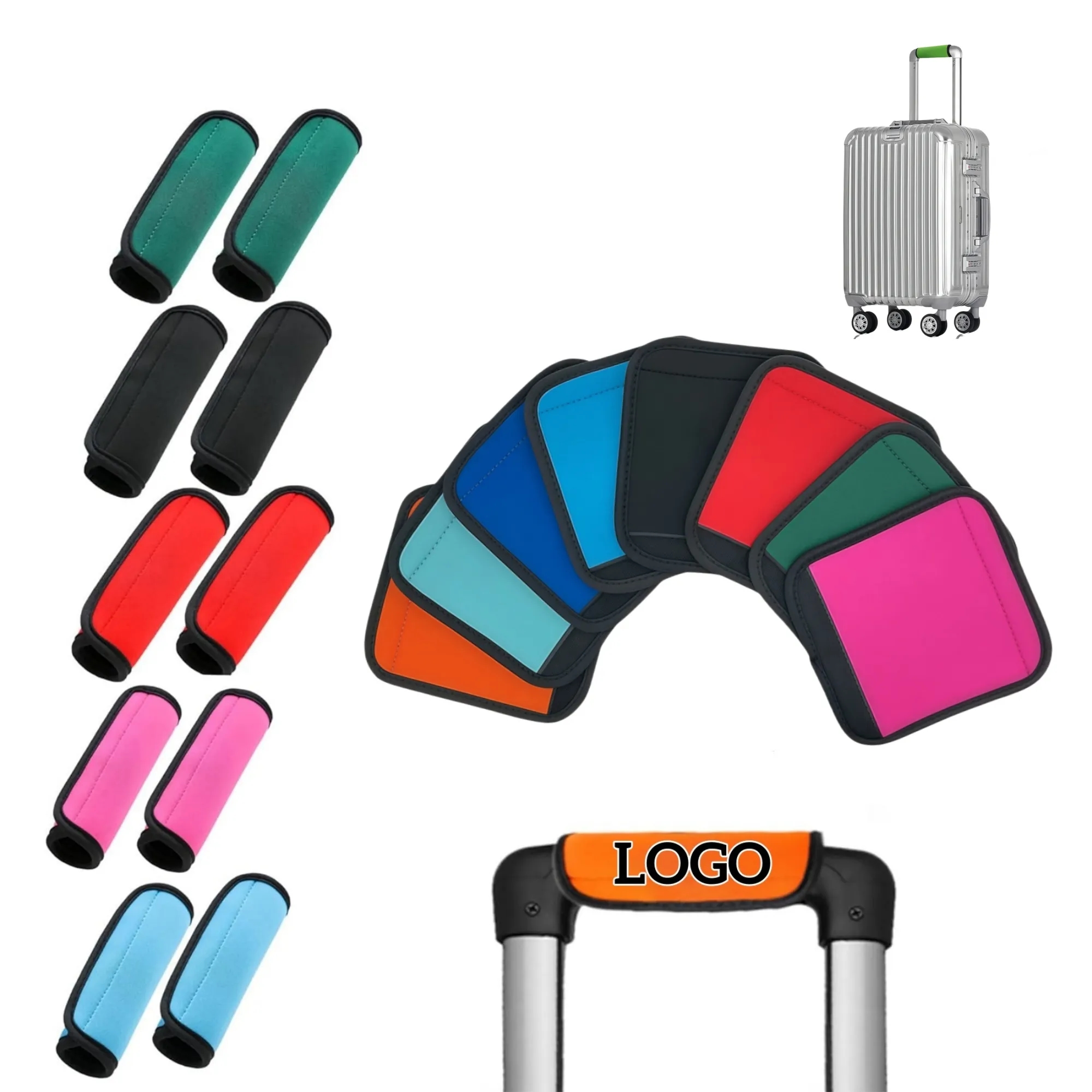 Premium Neoprene Luggage Handle Covers 18