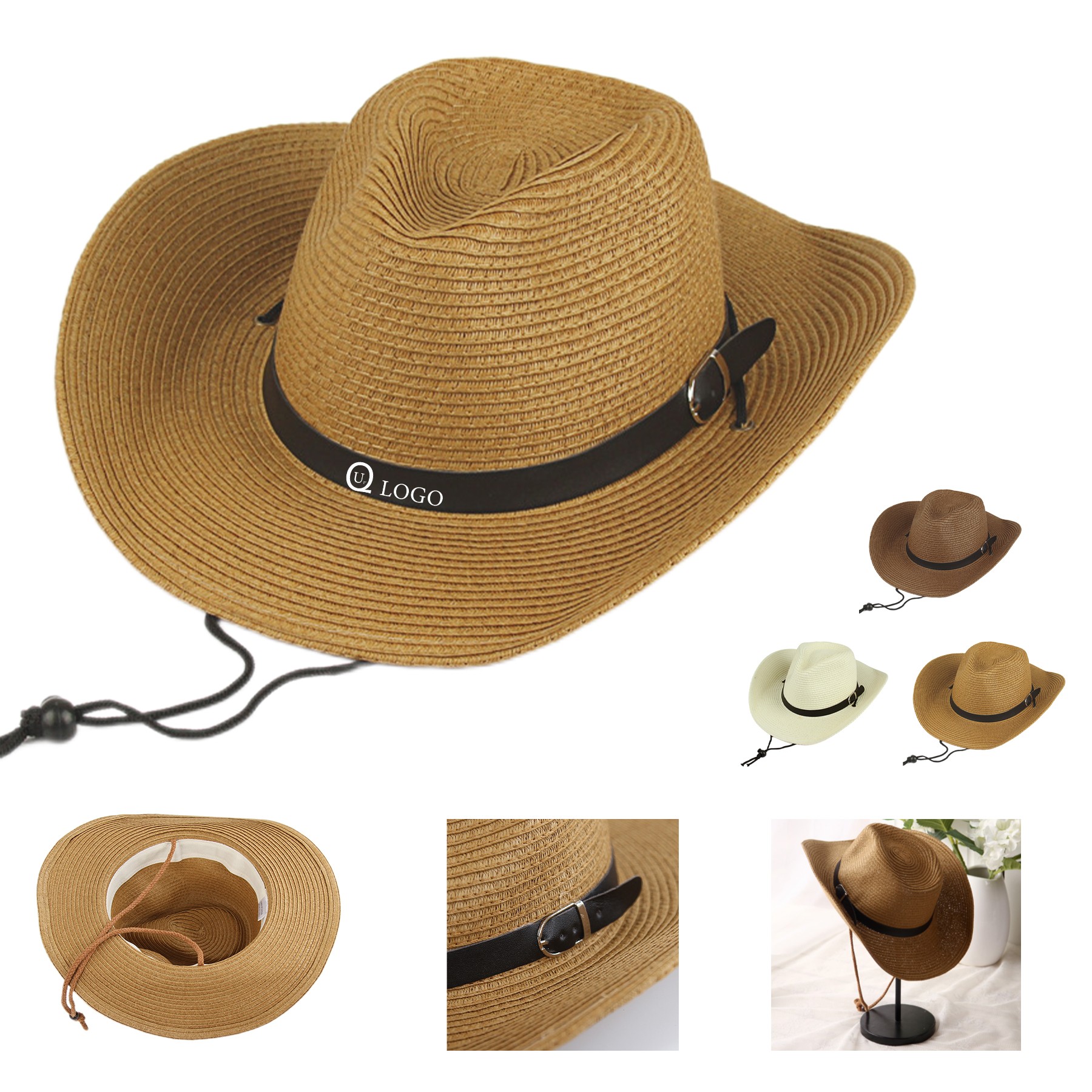 Western Cowboy Straw Hat