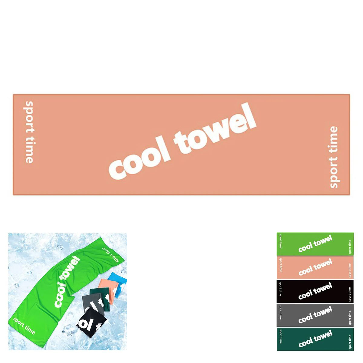 Polyester Reusable Cold Relief Towel 2