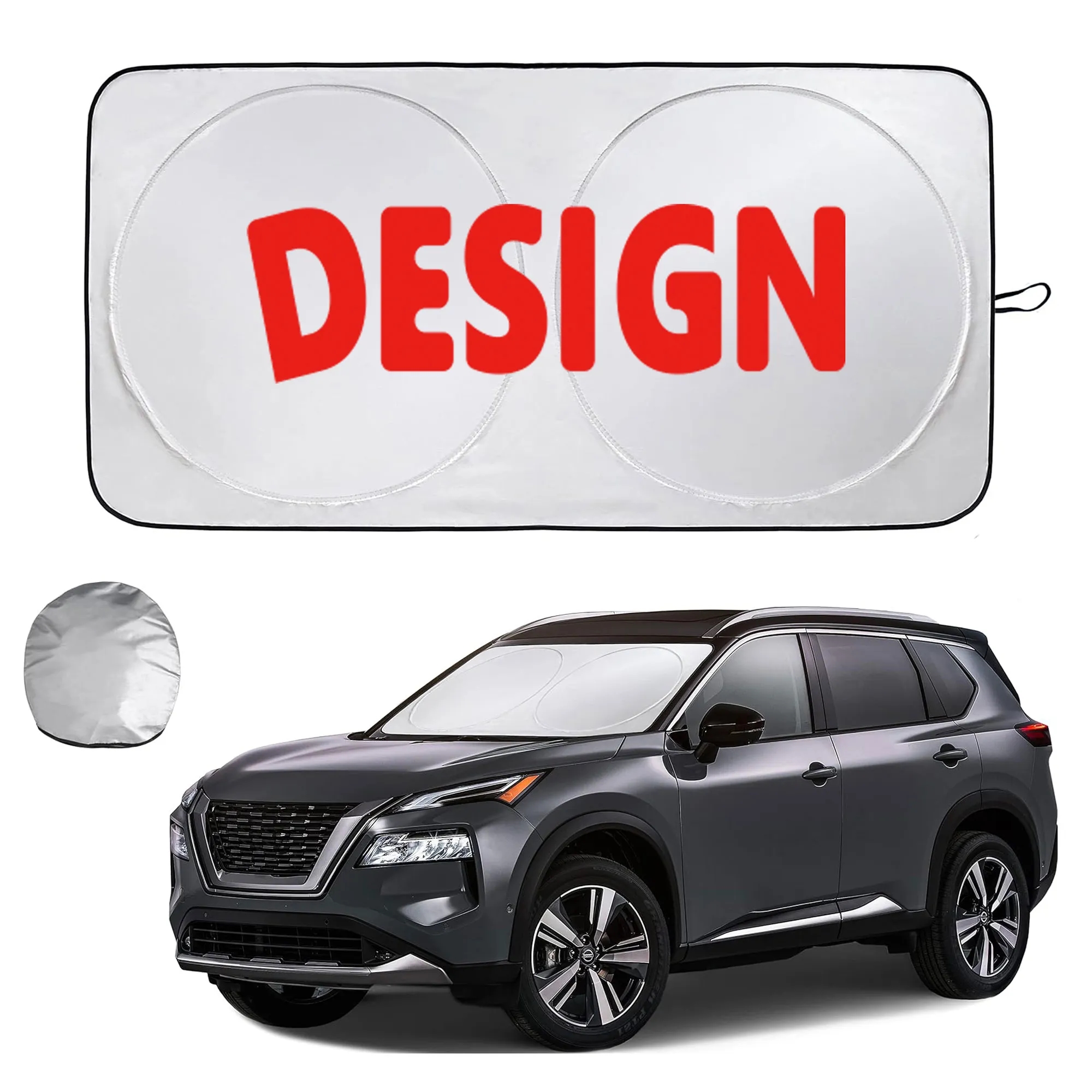 Foldable Car Windshield Sunshade MOQ 25PCS