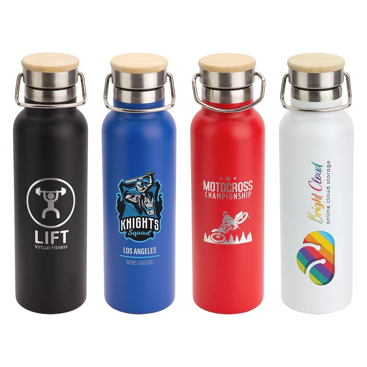 Barona 20 oz Vacuum Insulated Stainless Steel Bottle, custom water bottle with logo imprint 5