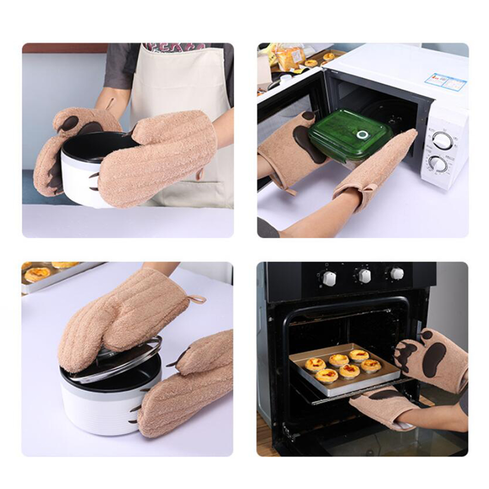 Fred and Friends Oven Mitts Bear Hands, Set of 2 4