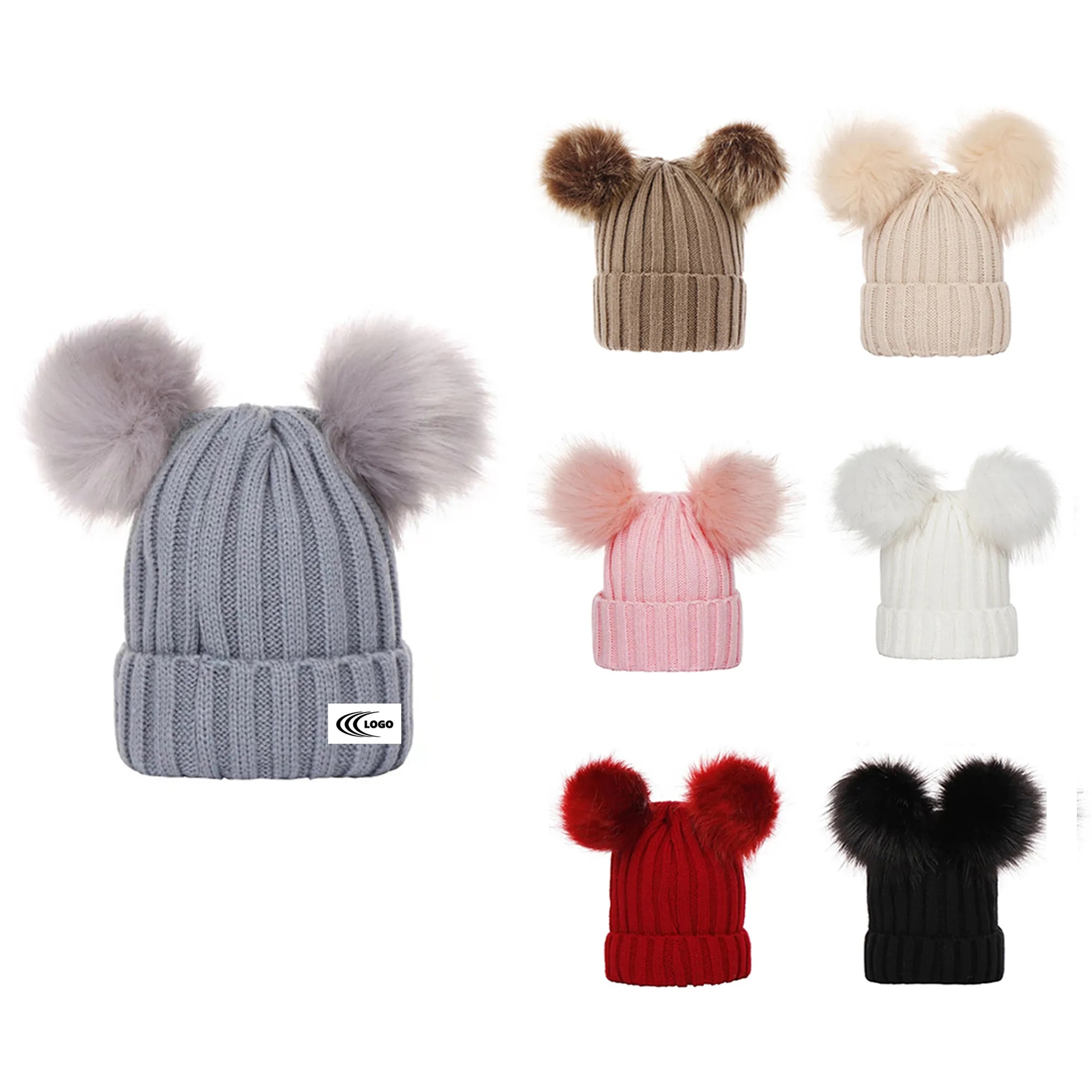 Baby Winter Warm Knit Hat 7
