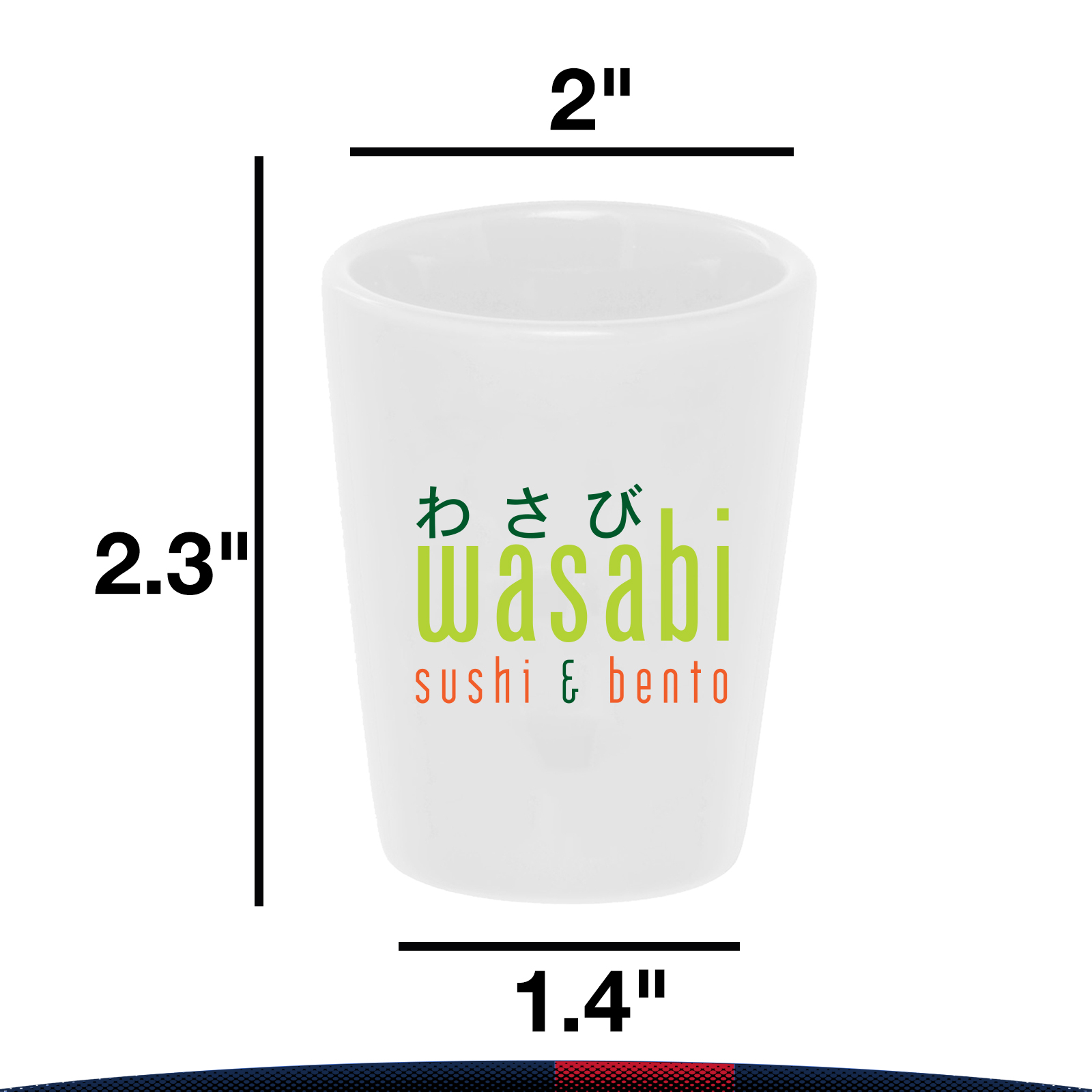 2 oz. Mini Ceramic Milk Mugs 4