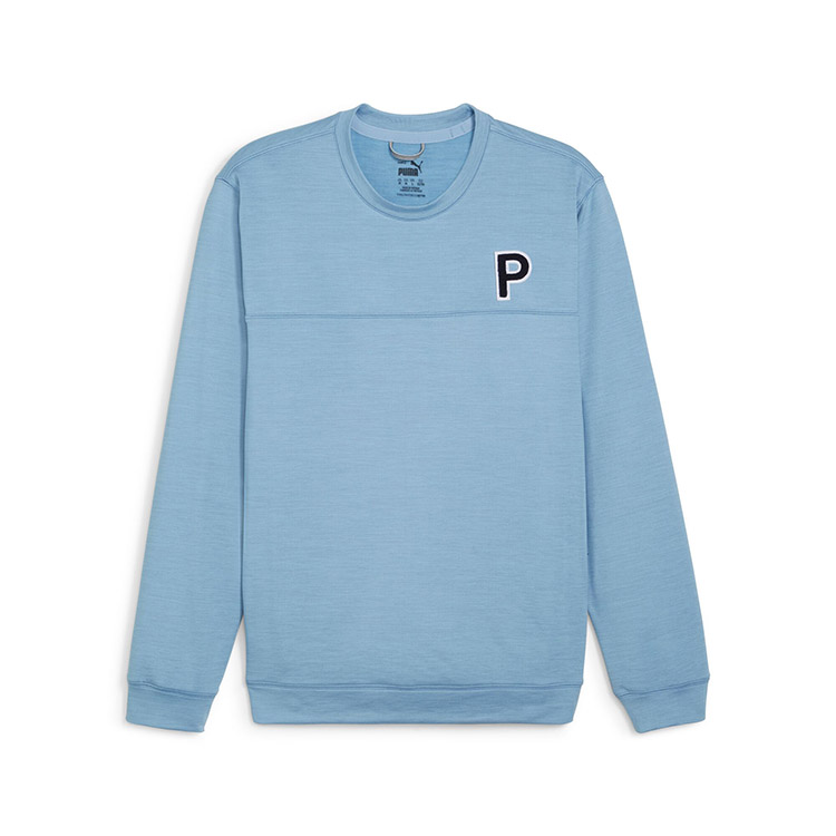 Puma Cloudspun Patch Crewneck, custom hoodie or sweatshirt with logo imprint 6