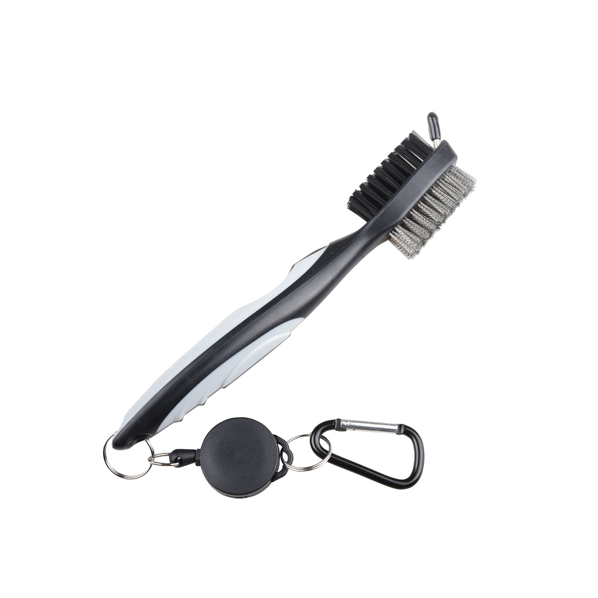 Golf Club Brush With Retractable Reel 12.5" Length 8