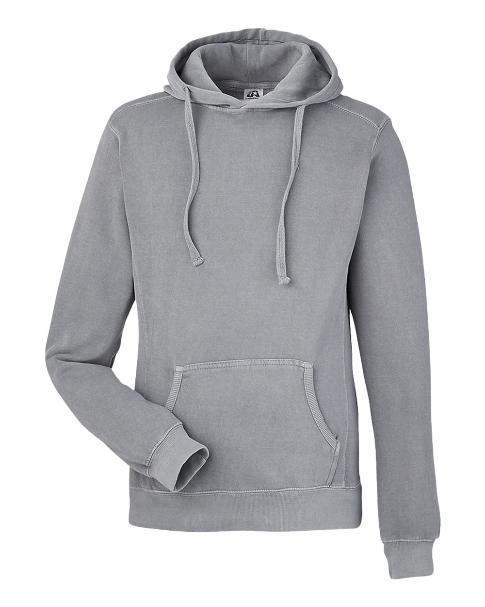 Unisex Pigment-Dyed Fleece Hooded Sweatshirt - 8730 17