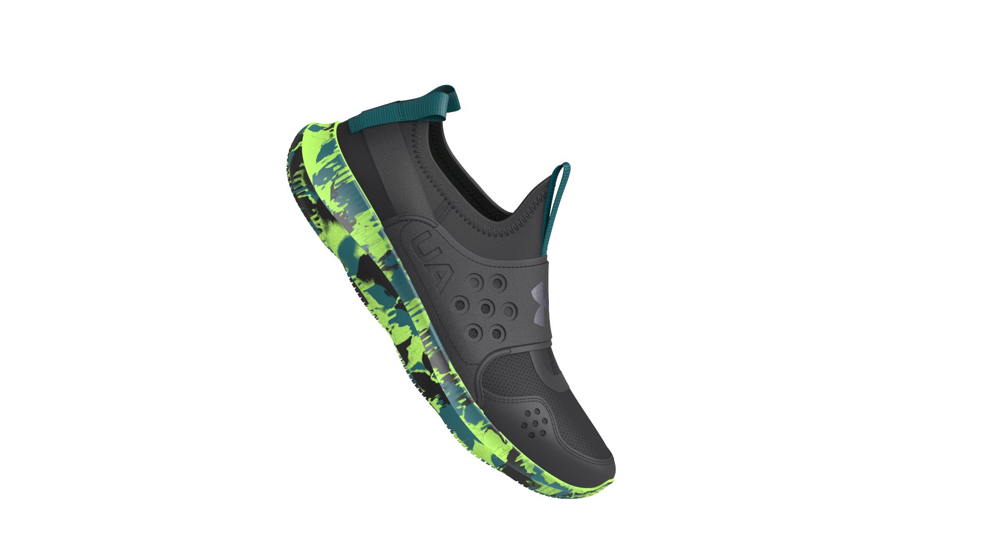 Boys' Grade School UA Runplay Wild Running Shoes  2