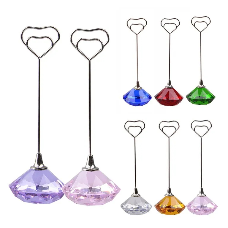 Crystal Diamond Shape Memo holder 10