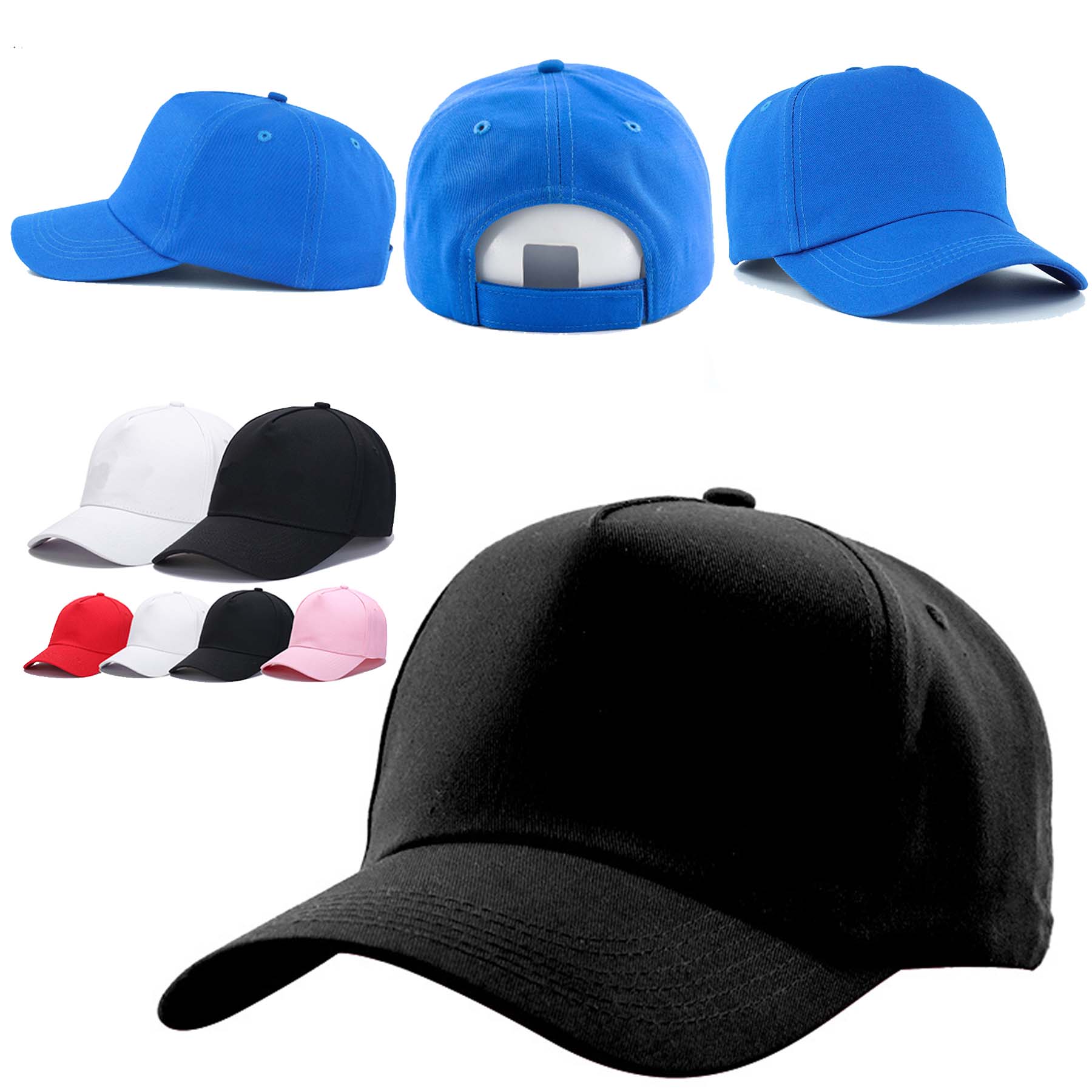 Cotton Baseball Cap 1