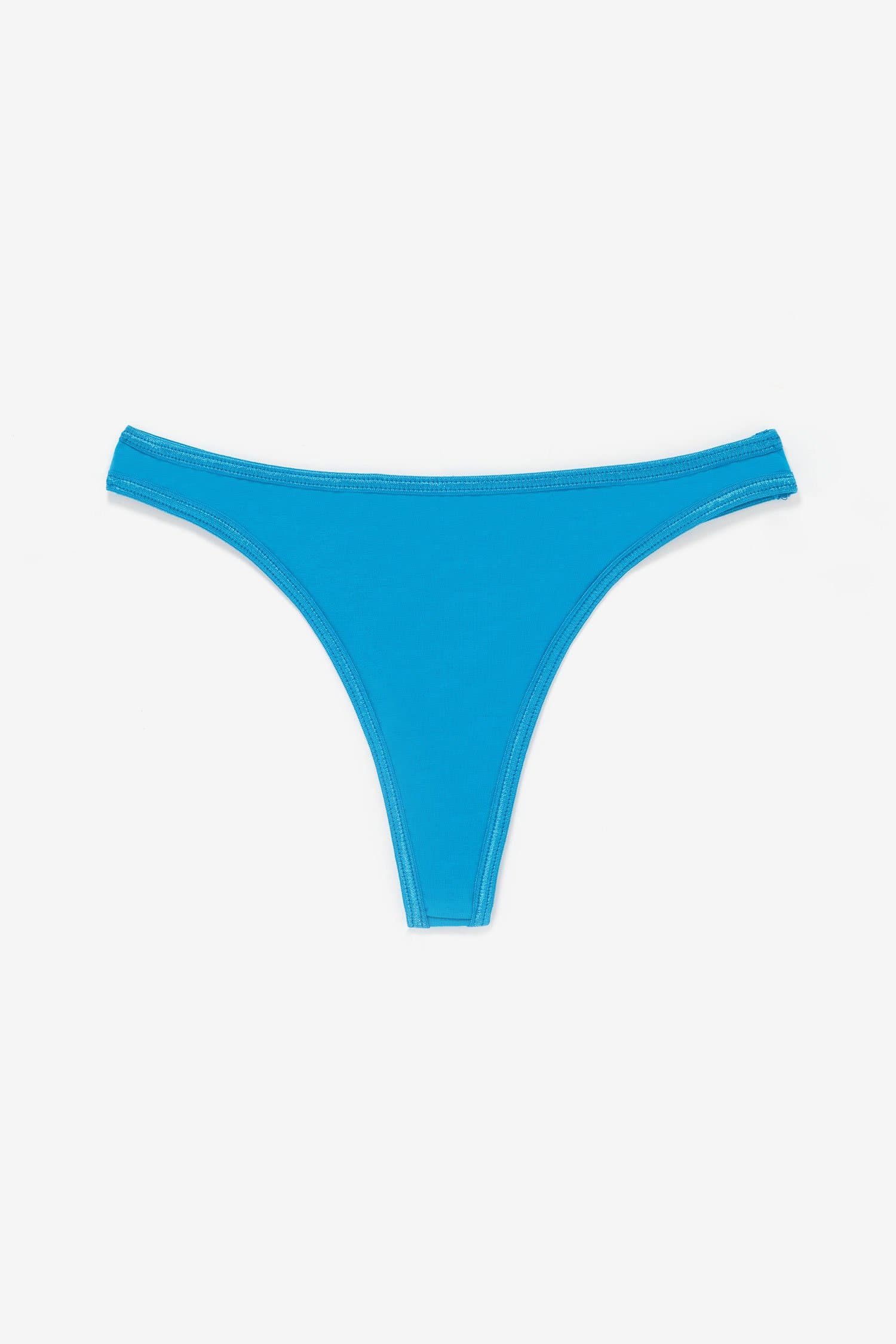 COTTON SPANDEX THONG PANTY 16