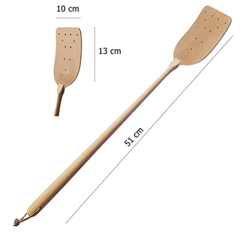 Leather Fly Swatter Mosquito Swatter 2