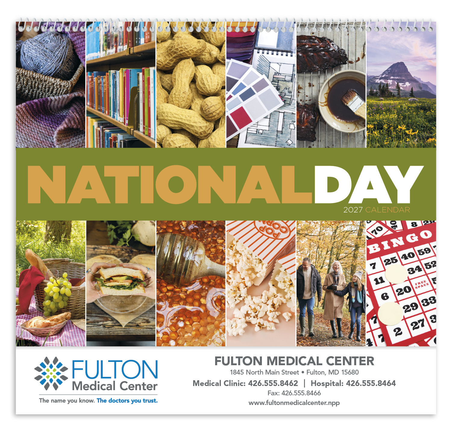 Good Value™ National Day - Spiral Calendar 66