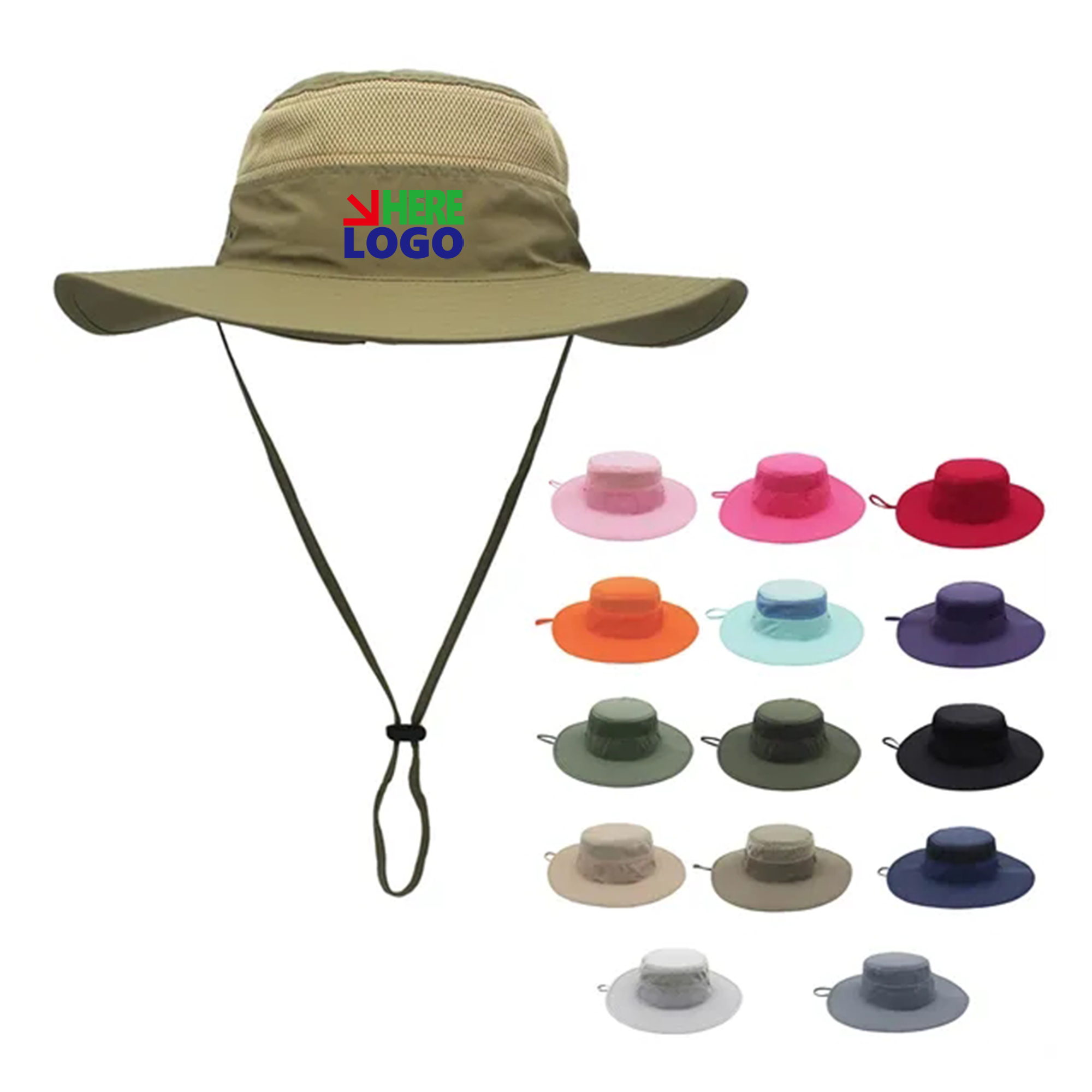 Outdoor Sun Protection Bucket Hat 2