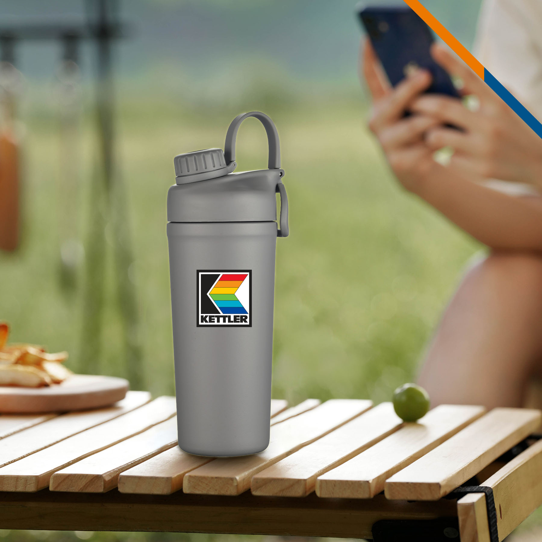 Blivon Vacuum Ice Shaker - 26 OZ., custom water bottle with logo imprint 9