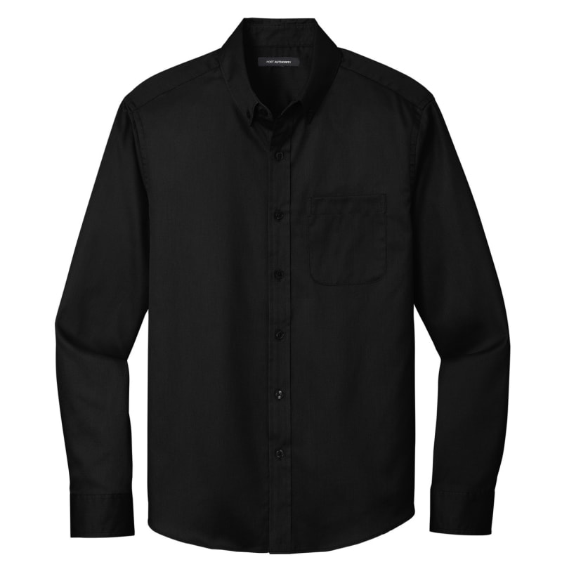 Port Authority Long Sleeve SuperPro React Twill Shirt. 27