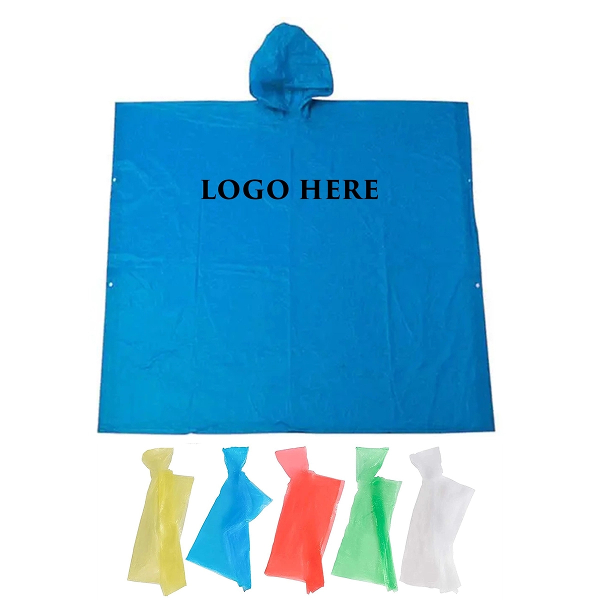 Disposable Raincoats Poncho 2