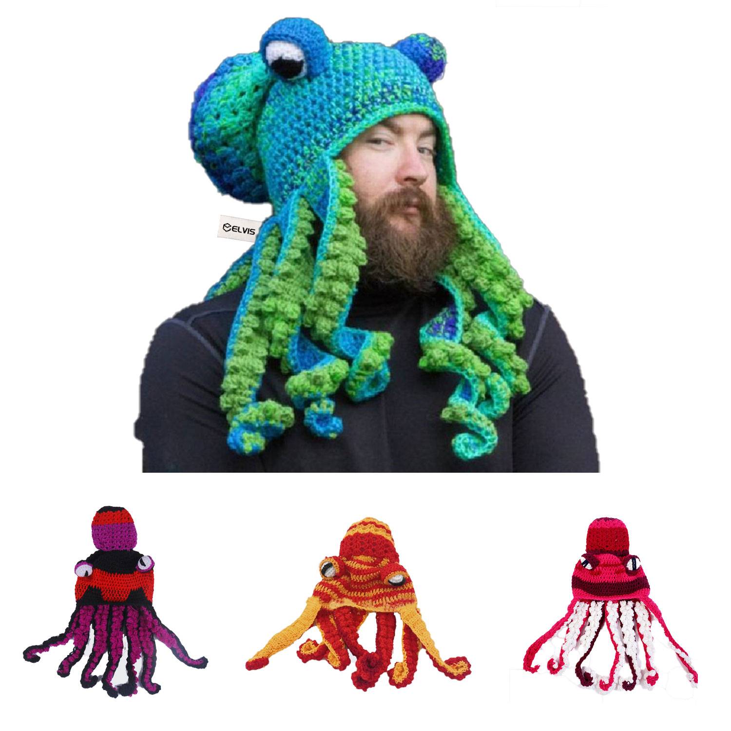 Adult Halloween Party Octopus Hat 6