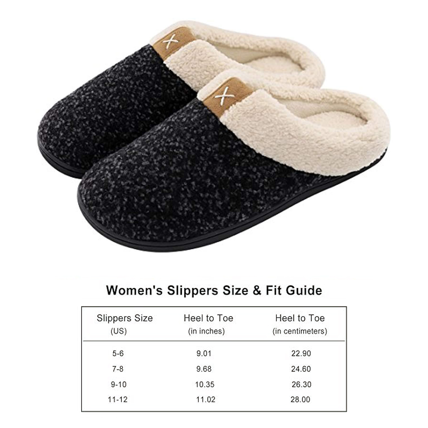 Women's Indoor Bedroom Slipper with Memory Foam 1