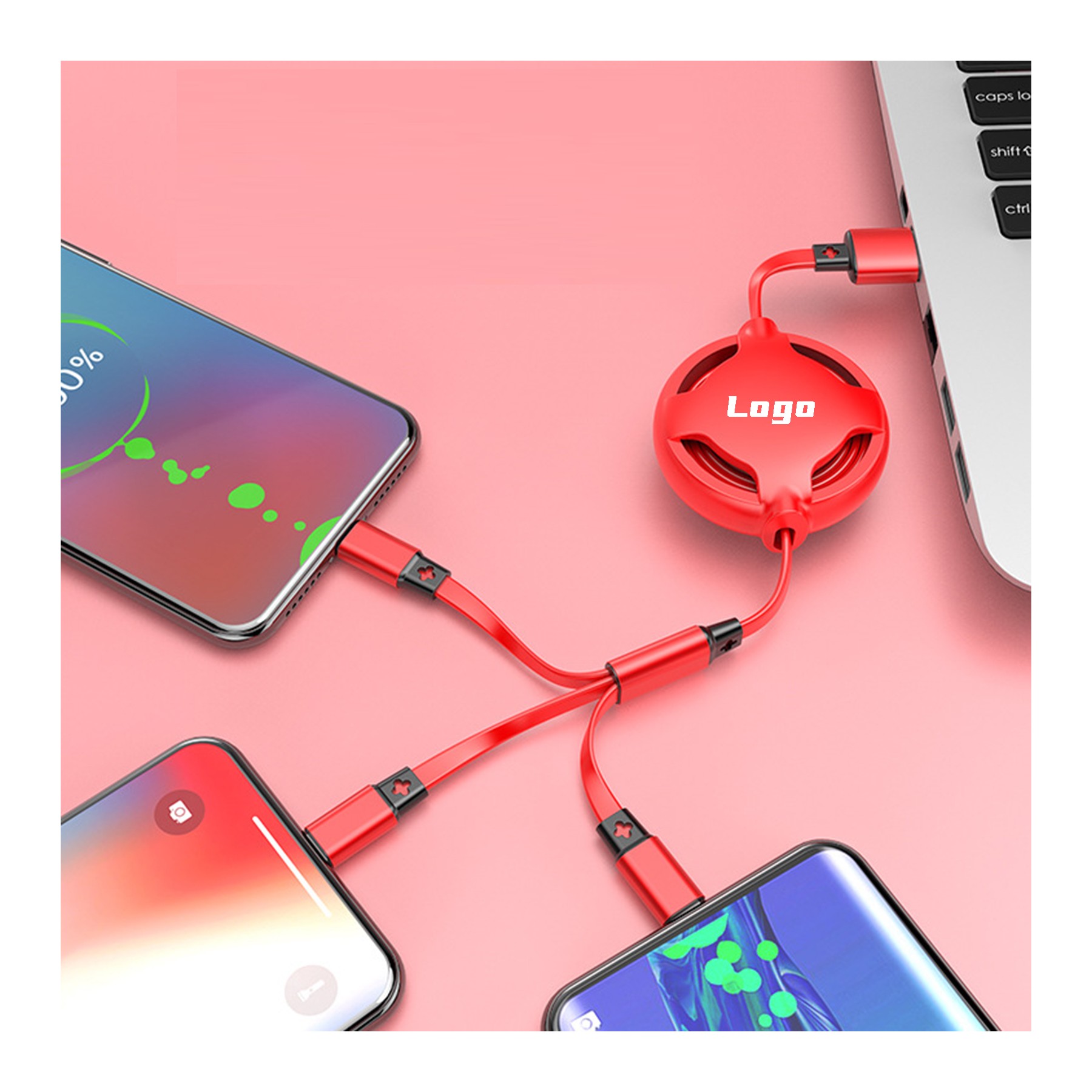 Retractable Multi-function Data Cable 2