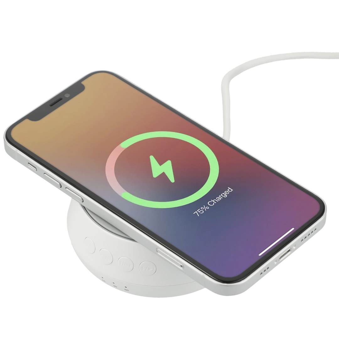 Sound Machine with 15W Wireless Charger 48